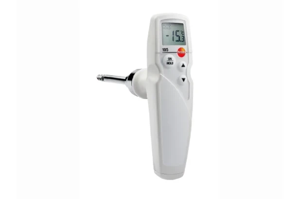 ترمومتر تستو TESTO 105 از زاویه کنار