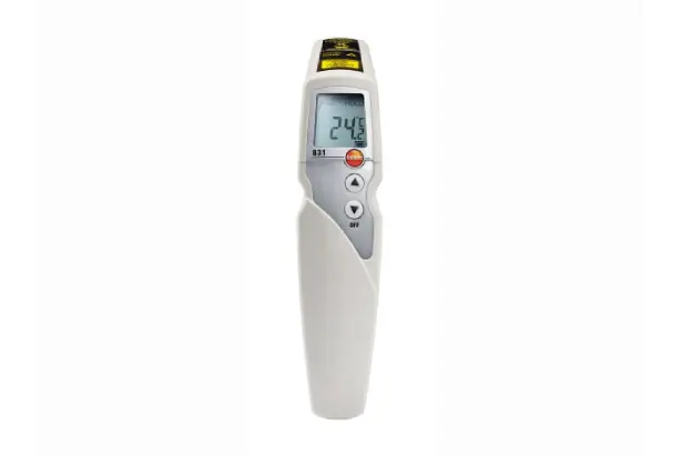 ترمومتر تستو Testo 831 از نمای پشت