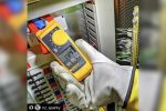 کلمپ آمپرمتر True-rms فلوک Fluke 325 در مجیط صنعتی