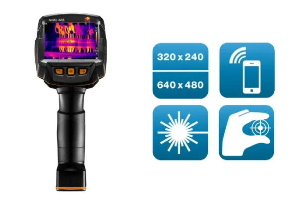 jترموویژن هوشمند تستو Testo 883 1 -