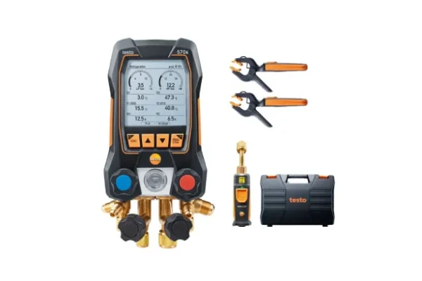کیت گیج منیفولد با شلنگ تستو TESTO 570S